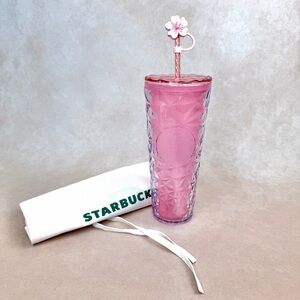 Starbucks Japan 2026 Sakura Color-Changing Tumbler with Gift Bag